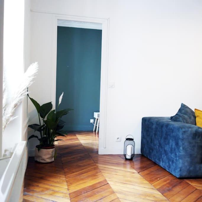 Appartement Haussmanannien Cosy - Republique Paris Exteriör bild