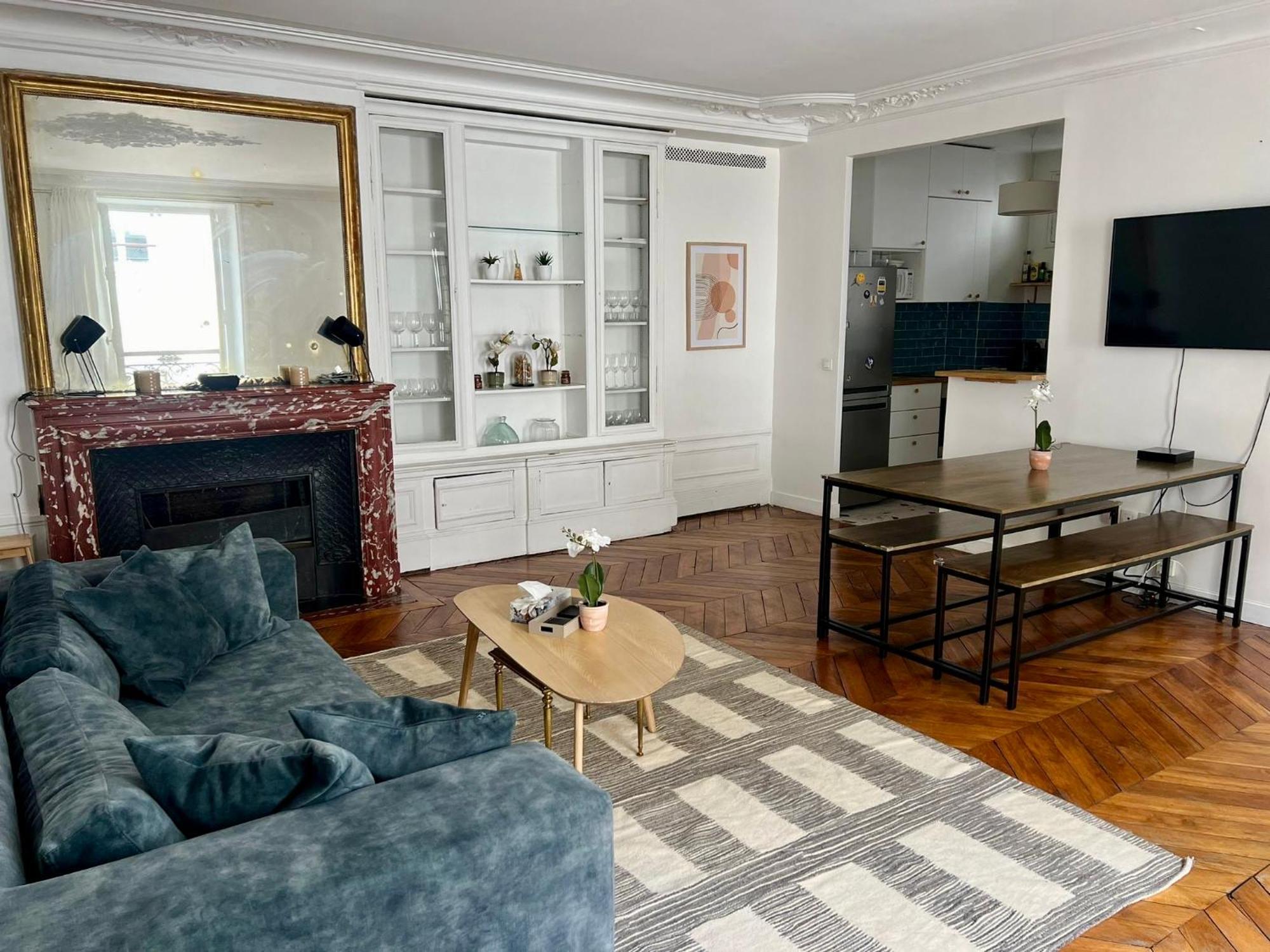 Appartement Haussmanannien Cosy - Republique Paris Exteriör bild